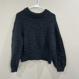 Universal Thread Textured Knit Sweater Medium Cotton Blend EUC